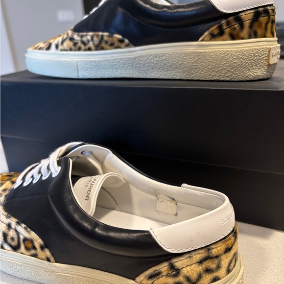 YSL SLP SKATE LEATHER LEOPARD - Picture 2 of 8